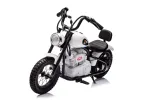 LEAN Cars A9902 laste elektrimootorratas, 36 V, valge