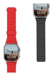 UAG Pathfinder &ndash; silikoonist kahepoolne magnetrihm, mis on m&otilde;eldud &bdquo;Apple Watch&ldquo; seeriate 4&ndash;6 ja SE 1&ndash;3 jaoks (44 mm), seeriate 7&ndash;9 jaoks (45 mm) ning seeriate 10&ndash;11 jaoks, 46 mm / &bdquo;Ultra&ldquo; seeriatele 1&ndash;3, 49 mm (tuhk / laava v&auml;rv)