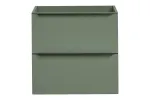 Vannitoakapp, 60 cm, 2 sahtlit, &bdquo;Sombra Green&ldquo;, 82-60-46-2s