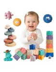 WOOPIE BABY Set of 27 Soft Sensory Blocks