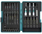&bdquo;Makita&ldquo; kruvikeeraja otsikute komplekt, 38 tk, IP PH1&ndash;3, PZ1&ndash;3, T15&ndash;40/25 + 50 mm (E-26179)