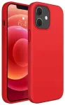 "Soft Silicone Case iPhone 15" Red