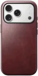 Modern Leather Case iPhone 17 Pro Max Burgundy Horween