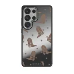 Howdy - Samsung Galaxy S25 Ultra Case, Elite Mirror Dark (Magnetic) / Silver