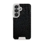 Reaper's Touch - Snakeskin Samsung Galaxy S25 Case, Elite Light (Magnetic) / Silver