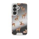Bambi - Samsung Galaxy S25 Case, Elite Mirror Light (Magnetic) / Silver