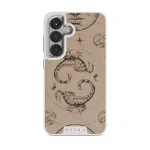 Scorpio - Samsung Galaxy S25 Plus Case, Elite Light (Magnetic) / Silver / Beige