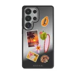 Sun Chaser - Samsung Galaxy S25 Ultra Case, Elite Mirror Dark (Magnetic) / Silver