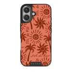 Ipanema - iPhone 16 Plus Case, Elite Dark (MagSafe) / Silver