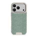 Mint Gelato - Dots iPhone 17 Pro Case, Elite Light (MagSafe) / Silver