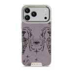 Aquarius - iPhone 17 Pro Max Case, Elite Light (MagSafe) / Silver / Purple