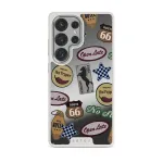 Open Late - Samsung Galaxy S25 Ultra Case, Elite Mirror Light (Magnetic) / Silver