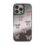 Ballerina - iPhone 16 Pro Max Case, Elite Mirror Dark (MagSafe) / Silver