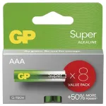 Patareid &ndash; GP Super Alkaline LR03, 8 tk, pikaajaline energia