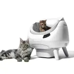 Open X smart self-cleaning litter box (white)