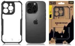 "Quantum Stealth Cover iPhone 16 Pro" Clear-Black