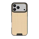 Linen - iPhone 17 Pro Max Case, Elite Dark (MagSafe) / Gold