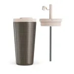 Biscuit - Travel Mug, 500 ml / Flap & Straw Set