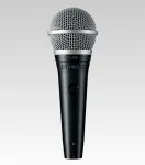 Shure PGA48-XLR must, metallist lava- / esinemismikrofon