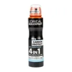 L&acute;Or&eacute;al MEN EXPERT Carbon Protect Anti-perspirant - Antiperspirant for men, 150ml