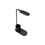 Rebeltec W600 LED-laualamp 10 W Qi juhtmeta laadimisega, 250 lm, 3100&ndash;6600 K, valge