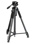 R&auml;ndaja statiiv 180cm koos 3-suunalise panoraampeaga, TR-682AN, BRESSER