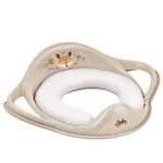Seat cover on toilet - SOFT - FOREST BUDDY - FOX - BEIGE