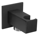 Sapho Accessories &ndash; Seinale kinnitatav liitmik koos hoidikuga, ruudukujuline, mattmust SG303NE