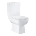 Grohe Start Edge &ndash; WC-komplekt koos veepaagiga ja SoftClose-kattel, raamita, Alpi valge 39951000