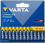 Varta Longlife Power - leelismetallid, 12 tk, AAA (LR03)