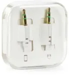 AUX Slim 1 m, valge
