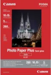 "Canon SG-201 Fotopapier Plus siidine l&auml;ikepaber, 100 x 150 mm, 260 g/m&sup2; - 5 lehte"