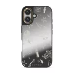 Essentials - iPhone 16 Case, Elite Mirror Dark (MagSafe) / Gold