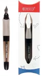 Sulepeen FIRST PEN, Cresco, M-paksus iirise sulg, D+K, must korpus