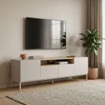 TV-alus, Hanah Home, liivakivi safiirtamm, 160 x 50 x 35