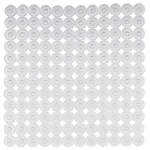 Bathmat Brick Clear 54x54cm