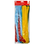 Karvatraat College 30cm x 15mm 18tk metallik assortii
