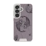 Pisces - Samsung Galaxy S25 Plus Case, Elite Light (Magnetic) / Silver / Purple