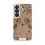 Aries - Samsung Galaxy S25 Case, Elite Light (Magnetic) / Silver / Beige