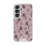 Leo - Samsung Galaxy S25 Case, Elite Light (Magnetic) / Silver / Pink