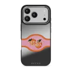 Zesty - iPhone 17 Pro Case, Elite Mirror Dark (MagSafe) / Silver