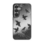 Quest - Samsung Galaxy S25 Case, Elite Mirror Dark (Magnetic) / Silver