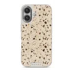 Distant Noise - Terazzo iPhone 16 Case, Elite Light (MagSafe) / Silver