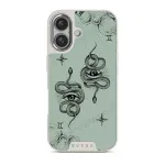 Gemini - iPhone 16 Case, Elite Light (MagSafe) / Silver / Turquoise