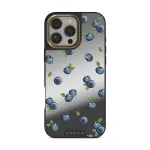 Blueberry Muffin - iPhone 16 Pro Case, Elite Mirror Dark (MagSafe) / Gold