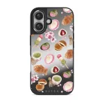 Caf&eacute; Haru - iPhone 16 Case, Elite Mirror Dark (MagSafe) / Gunmetal