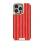 Pomegranate - iPhone 16 Pro Case, Elite Light (MagSafe) / Gold