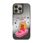 Buckle Up - iPhone 16 Pro Max Case, Elite Mirror Dark (MagSafe) / Gold