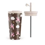 Cloud Hopping - Travel Mug, 500 ml / Flap & Straw Set