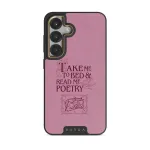 Read Me - Samsung Galaxy S25 Case, Elite Dark (Magnetic) / Gold
